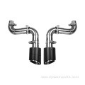 Car Exhaust Tips Two Carbon Fiber